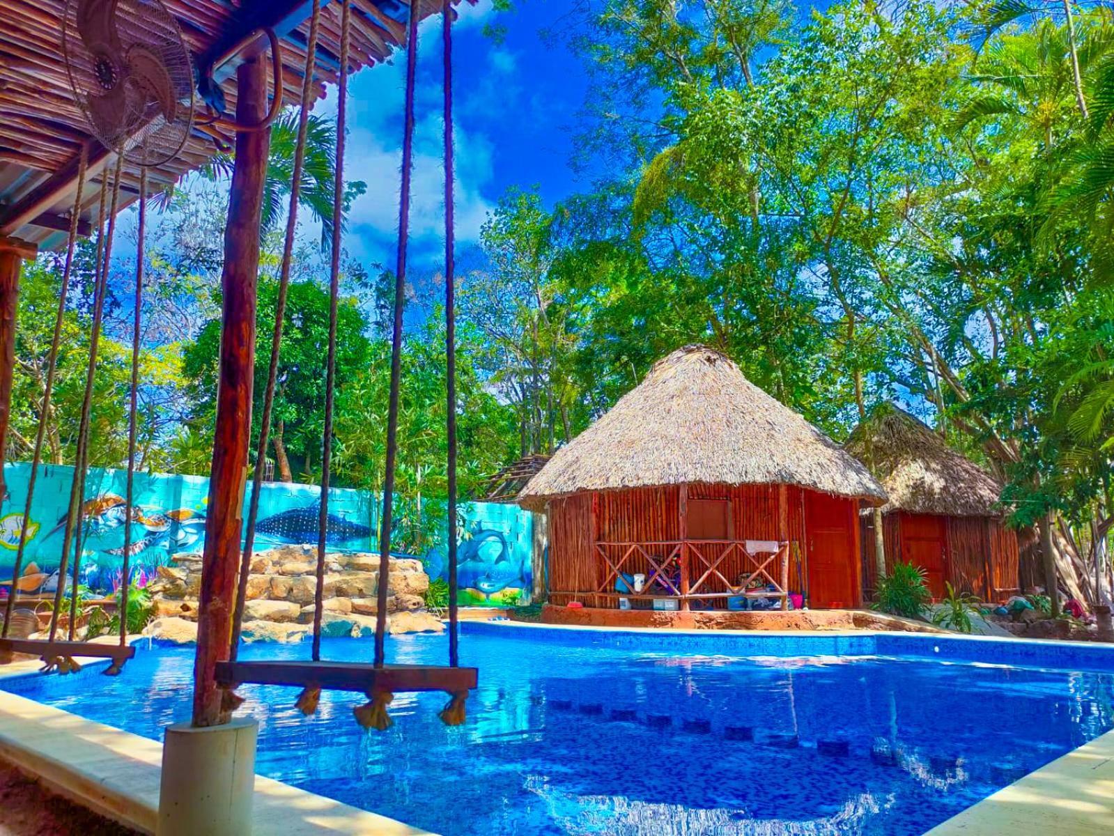 Hotel Bambus Felipe Carrillo Puerto المظهر الخارجي الصورة