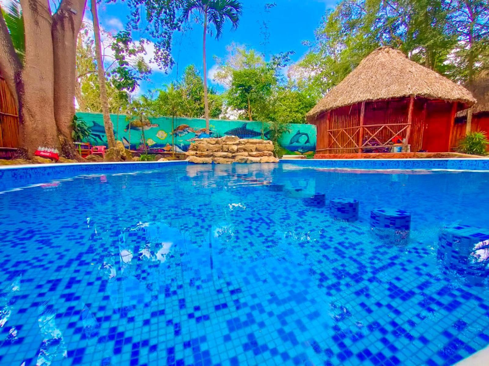 Hotel Bambus Felipe Carrillo Puerto المظهر الخارجي الصورة